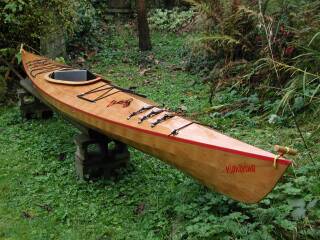 finished kayak
